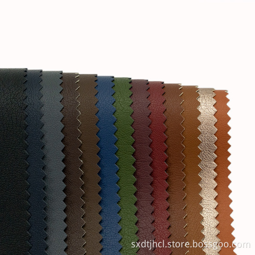Eco Friendly Black 100% PU Microfiber Leather